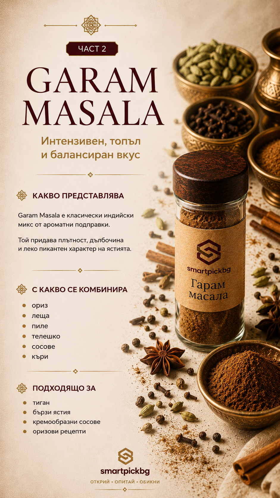 Кутия с ориенталски подправки