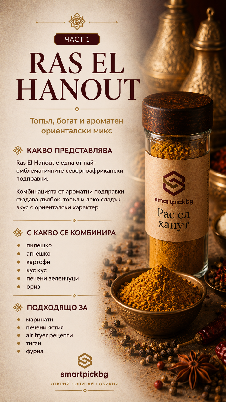 Кутия с ориенталски подправки